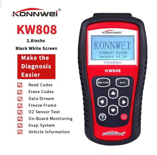 Profesionalna autodijagnostika Konnwei KW808