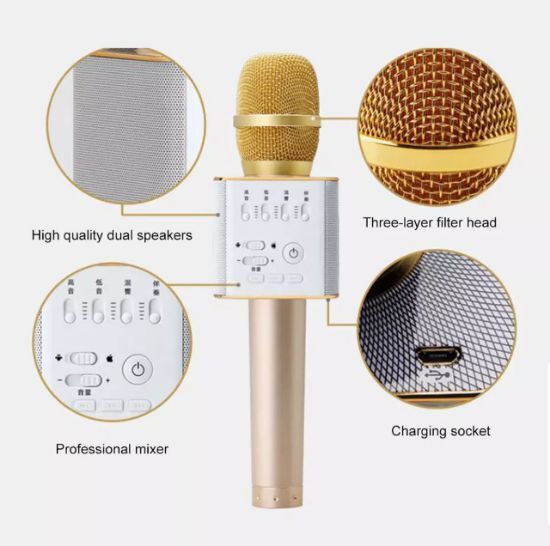 Bluetooth karaoke mikrofon Q9